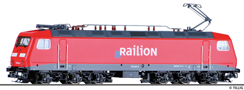 [Lokomotivy] → [Elektrické] → [BR 252/BR 156] → 04994: elektrická lokomotiva červená s šedou střechou „Railion“