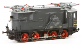 [Lokomotivy] → [Elektrické] → [E 70 08] → 1000021: elektrická lokomotiva šedá s černým rámem a červenými koly