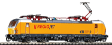 [Lokomotivy] → [Elektrické] → [BR 193 VECTRON] → 47382: elektrická lokomotiva v barevném schematu „RegioJet“