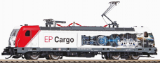 [Lokomotivy] → [Elektrick] → [BR 187/BR 147] → 47800: elektrick lokomotiva bl-erven s reklamnm potiskem „EP Cargo“