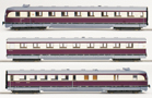 [Lokomotivy] → [Motorové vozy a jednotky] → [SVT 137] → 1371: fialovo-krémová s šedou střechou a pojezdem třídílná motorová jednotka typu „Köln“