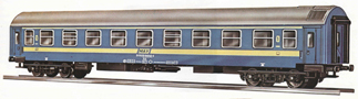 [Osobní vozy] → [Rychlíkové] → [typ Y] → 3613: modrý s šedou střechou 1. tř.