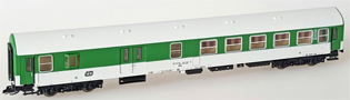 [Osobní vozy] → [Rychlíkové] → [typ Y] → 41740: rychlíkový vůz zelený-bílý se služebním oddílem 2. tř.