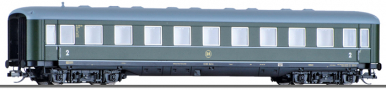 [Osobní vozy] → [Rychlíkové] → [typ 38] → 502299: lůžkový vůz zelený s šedou střechou 2. tř.