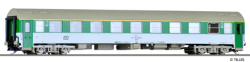 [Osobní vozy] → [Rychlíkové] → [typ Eurofima] → 16669: zelený-bílý s olivovou střechou 1. tř.