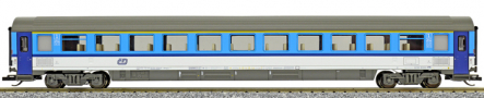 [Osobní vozy] → [Rychlíkové] → [typ Eurofima] → 01659-1: rychlíkový vůz v barevném schematu „Najbrt“ 1. tř.