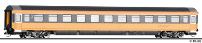 [Osobn vozy] → [Rychlkov] → [typ Eurofima] → 16258: rychlkov vz v barvch „RegioJet“ 2. t.