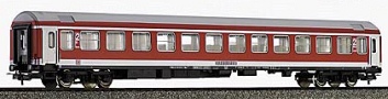 [Osobní vozy] → [Rychlíkové] → [typ Halberstadt] → 230205: červený-bílý s šedou střechou velkoprostorový 2. tř. „Regionalbahn“
