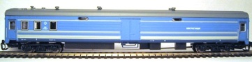 [Osobní vozy] → [Rychlíkové] → [lůžkové Ammendorf] → 2131-1: modrý s šedou střechou ″Aurora″, zavazadlový