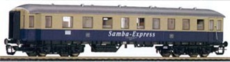 [Osobní vozy] → [Spěšné a osobní] → [4-osé spěšné] → 01376: modrý-slonová kost s šedou střechou ″Samba-Express″