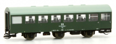 [Osobní vozy] → [Spěšné a osobní] → [2-osé a 3-osé rekonstruované] → HN9511: osobní vůz zelený s šedou střechou 2. tř.