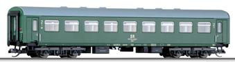 [Osobní vozy] → [Spěšné a osobní] → [4-osé rekonstruované] → 16623: zelený s šedou střechou 2. tř.