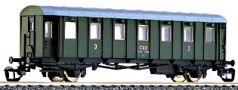 [Osobní vozy] → [Spěšné a osobní] → [2-osé typ Be/Bi a Ce/Ci] → 95183: zelený s šedou střechou 3. tř.