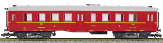 [Osobní vozy] → [Spěšné a osobní] → [4-osé „Altenberg“] → 120015: osobní vůz červený s šedou střechou 3. tř.
