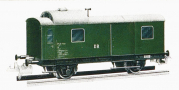 [Osobn vozy] → [Ostatn] → 545/766: zavazadlov vz zelen s edou stechou pro nkladn vlaky