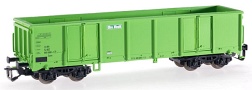 [Nákladní vozy] → [Otevřené] → [4-osé Eas] → 500435: vysokostěnný nákladní vůz zelený „On Rail“