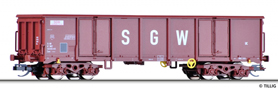 [Nákladní vozy] → [Otevřené] → [4-osé Eas] → 15258: vysokostěnný nákladní vůz červenohnědý „SGW“