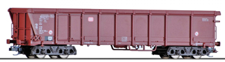 [Nákladní vozy] → [Otevřené] → [4-osé Eas] → 01795: vysokostěnný nákladní vůz červenohěndý s rolovací střechou
