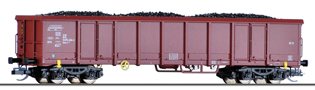 [Nákladní vozy] → [Otevřené] → [4-osé Eas] → 01794: vysokostěnný nákladní vůz červenohnědý s nákladem uhlí