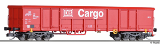 [Nákladní vozy] → [Otevřené] → [4-osé Eas] → 15697 E: vysokostěnný nákladní vůz červený