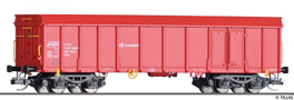 [Nákladní vozy] → [Otevřené] → [4-osé Eas] → 15715: vysokostěnný nákladní vůz červený „DB SCHENKER“