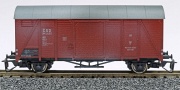 [Nákladní vozy] → [Kryté] → [2-osé Ztr (Glm)] → 3009: krytý nákladní vůz červenohnědý s šedou střechou