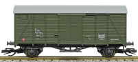 [Nákladní vozy] → [Kryté] → [2-osé Ztr (Glm)] → 41720: krytý nákladní vůz zelený s šedou střechou do pracovního vlaku SV 44545