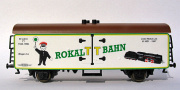 [Nákladní vozy] → [Kryté] → [2-osé chladicí, pivní a reklamní] → TS-1019: bílý s hnědou střechou „50 Jahre TT-Bahn“