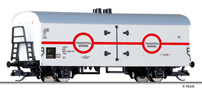 [Nákladní vozy] → [Kryté] → [2-osé chladicí, pivní a reklamní] → 501614: bílý s šedou střechou „Transfesa/Transthermos“