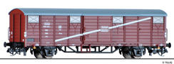 [Nákladní vozy] → [Kryté] → [2-osé Gbs] → 17171: krytý nákladní vůz červenohnědý s šedou střechou