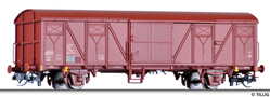 [Nákladní vozy] → [Kryté] → [2-osé Gbs] → 501781: krytý nákladní vůz červenohnědý