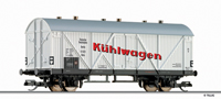 [Nákladní vozy] → [Kryté] → [2-osé chladicí Berlin] → 17001: bílý s šedou střechou „Kühlwagen”
