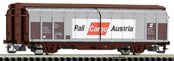 [Nákladní vozy] → [Kryté] → [2-osé s posuvnými bočnicemi] → 37561: červenohnědý Hbbills se stříbrnými bočnicemi ″Rail Cargo Austria″