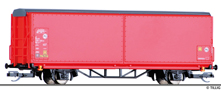 [Nákladní vozy] → [Kryté] → [2-osé s posuvnými bočnicemi] → 501626: krytý nákladní vůz červený