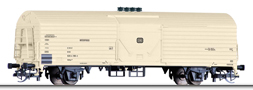 [Nákladní vozy] → [Kryté] → [2-osé chladicí Ibs] → 501621: nákladní chladící vůz krémový (RAL 1013)