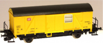 [Nákladní vozy] → [Kryté] → [2-osé Gs] → 251: krytý nákladní vůz žlutý s černou střechou