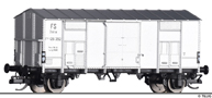 [Nákladní vozy] → [Kryté] → [2-osé F] → 14885: krytý nákladní vůz šedý