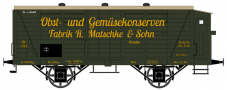 [Nákladní vozy] → [Kryté] → [2-osé ostatní] → 1000152: krytý nákladní vůz s brzdařskou budkou „Kulinarisches Sachsen“