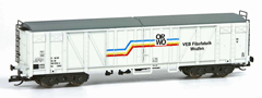 [Nákladní vozy] → [Kryté] → [4-osé ostatní] → 23150: krytý nákladní vůz šedý s reklamou „ORWO“