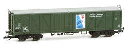 [Nákladní vozy] → [Kryté] → [4-osé ostatní] → 23167: krytý nákladní vůz zelený „Zündhölzer“