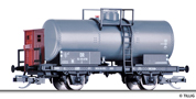 [Nákladní vozy] → [Cisternové] → [2-osé R (JATT)] → 501794: cisternový vůz světle šedý s brzdařskou budkou