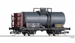 [Nkladn vozy] → [Cisternov] → [2-os R] → 95874: kotlov vz tmav ed s brzdaskou budkou „Erftwerk AG, Grevenbroich“