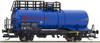 [Nákladní vozy] → [Cisternové] → [2-osé na chemikálie] → 501288: kotlový vůz modrý „ermewa“