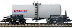 [Nákladní vozy] → [Cisternové] → [4-osé bez lávky ZZh] → 0113355: cisternový vůz šedý s logem „NACCO“