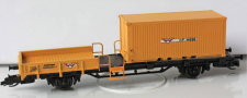 [Nákladní vozy] → [Speciální] → [Ostatní] → 425: plošinový pracovní vůz oranžový s kontejnerem 20′