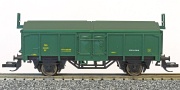 [Nákladní vozy] → [Speciální] → [2-osé s odsuvnou střechou Utz] → 41320: nákladní vůz zelený do pracovního vlaku se zelenou odsuvnou střechou