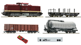 [Soupravy] → [S lokomotivou] → 35021: set dieselové lokomotivy a tří nákladních vozů