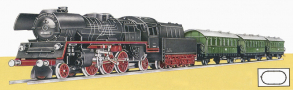[Soupravy] → [S lokomotivou] → 545/11: set parn lokomotivy BR 23 a t osobnch voz