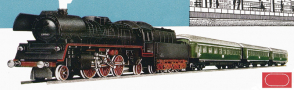 [Soupravy] → [S lokomotivou] → 545/12: set parn lokomotivy BR 23 a t rychlkovch voz