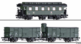 [Soupravy] → [Osobní] → 01014 E: set tří vozů pomocného vlaku „Hilfszug“